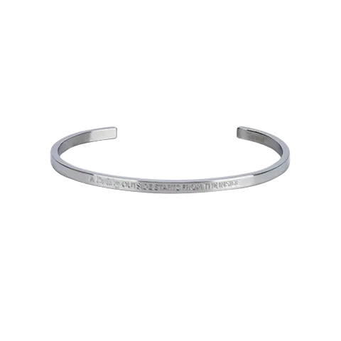 Oriwest - Mantra Cuff Bracelets