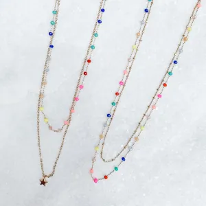 Over The Rainbow Layered Necklace
