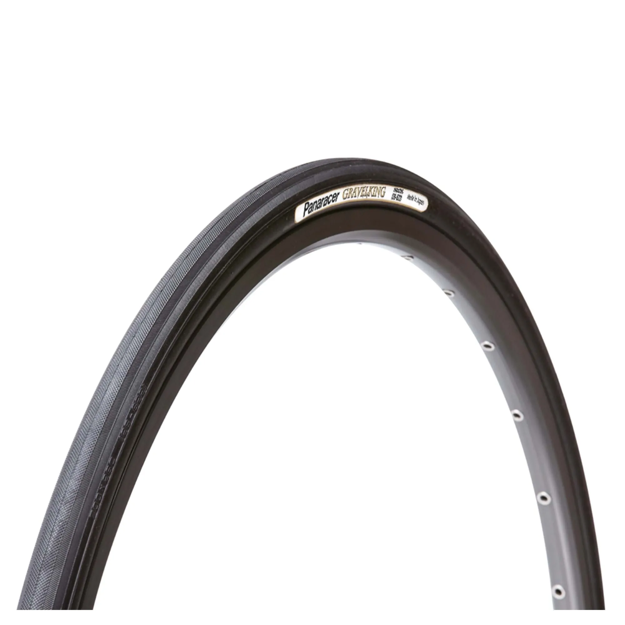PANARACER GRAVELKING SLICK FOLDING ALLROAD TYRE 700c x26c Black