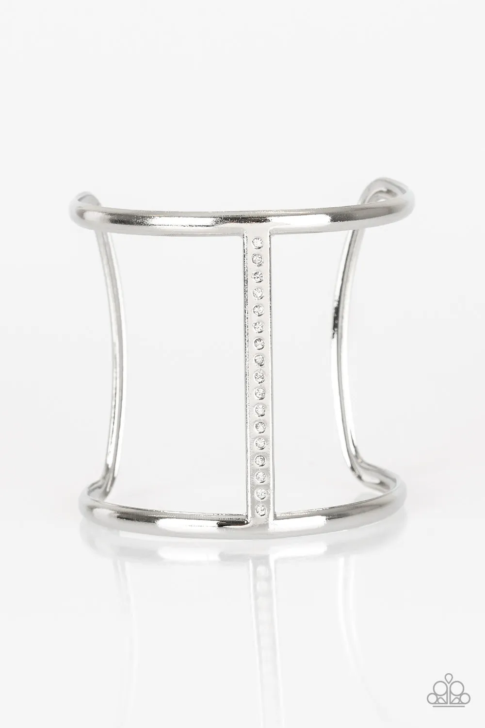 Paparazzi - Diamond Deity - White Bracelet