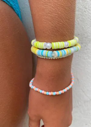 Pastel Mix Beaded Bracelets