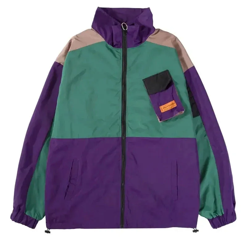 Patchwork Vibe Track Jacket