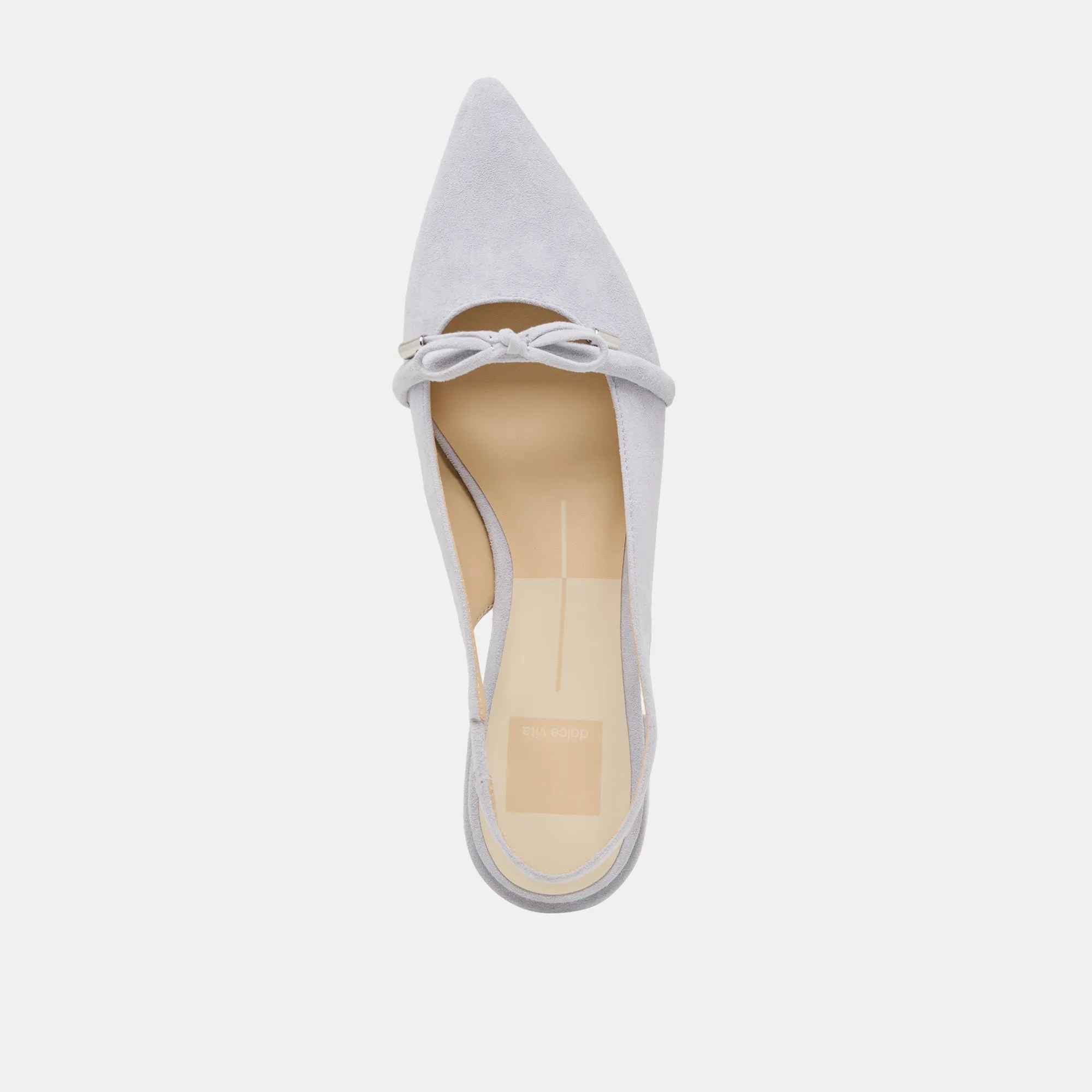 PAYGE FLATS DUSTY BLUE SUEDE