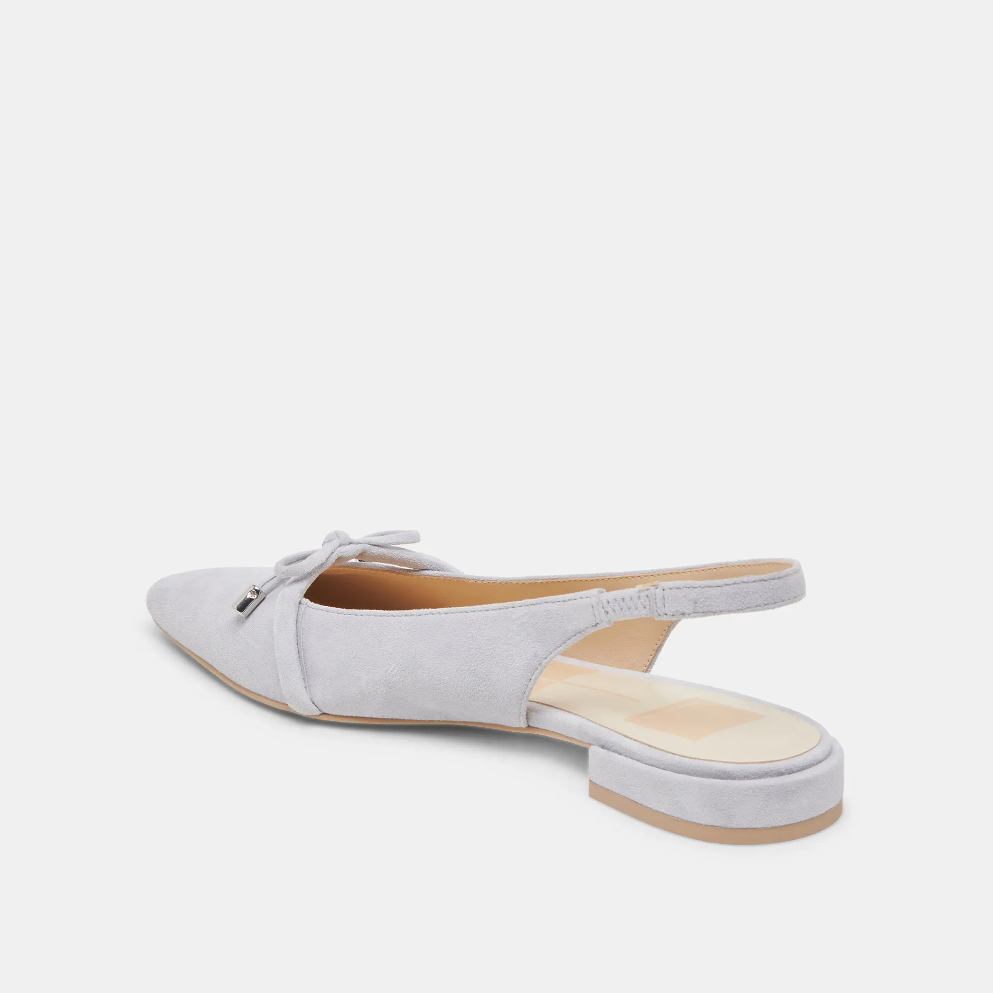 PAYGE FLATS DUSTY BLUE SUEDE