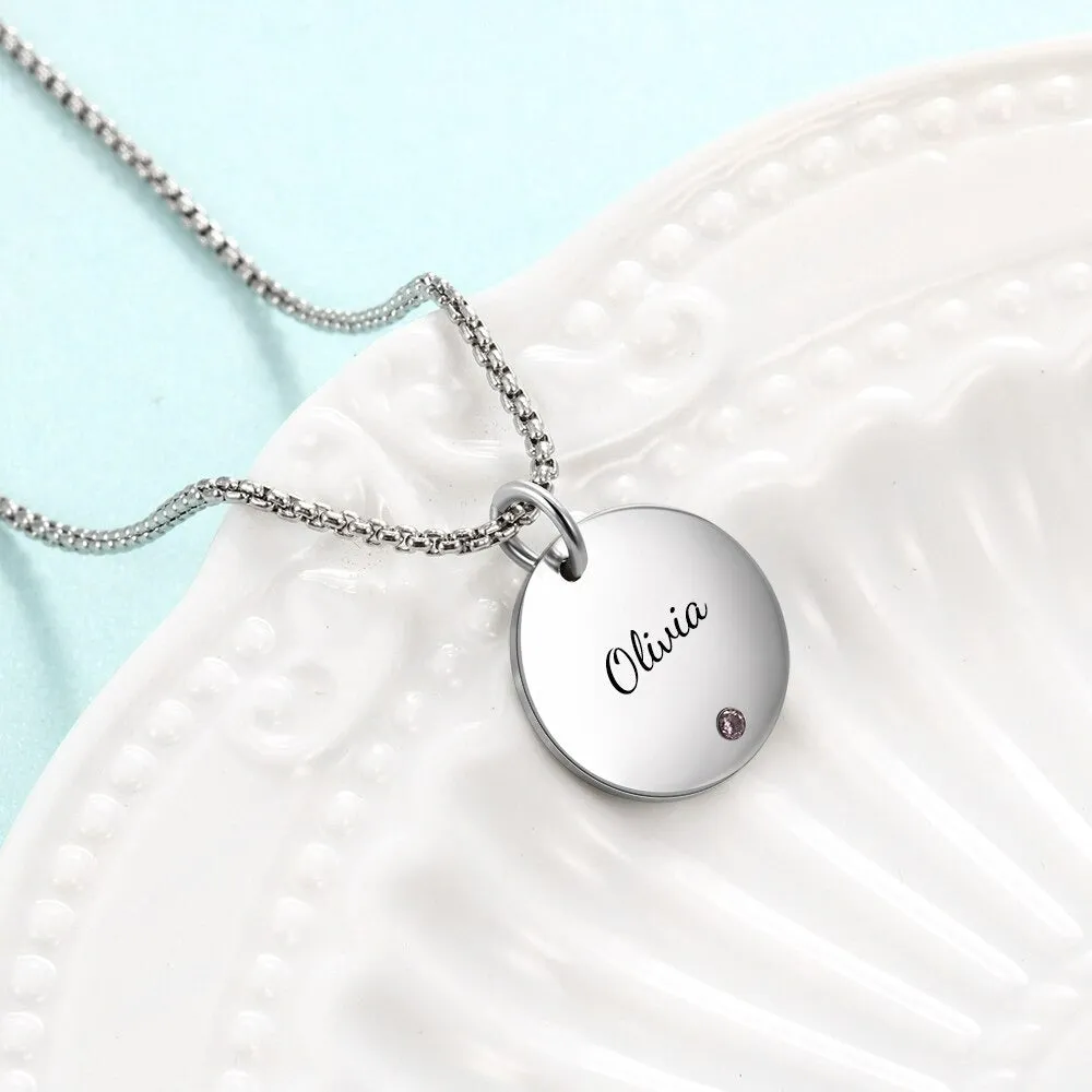 Personalized Engraved Necklace