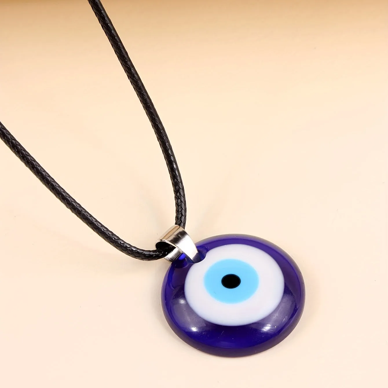 Personalized Eye Pendant Evil Eye Necklace for Men