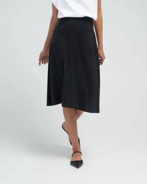 petite jupe novel skirt - black