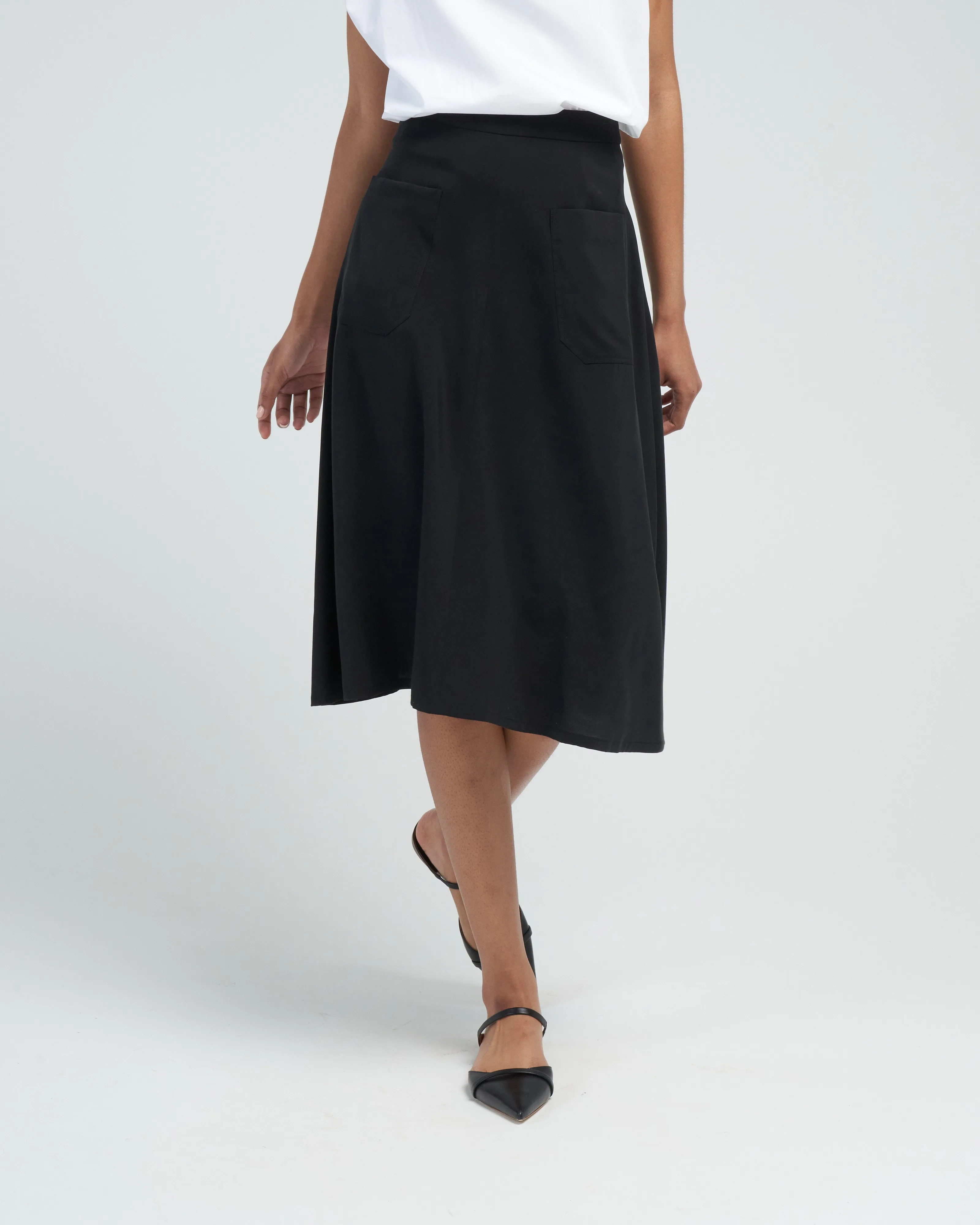 petite jupe novel skirt - black