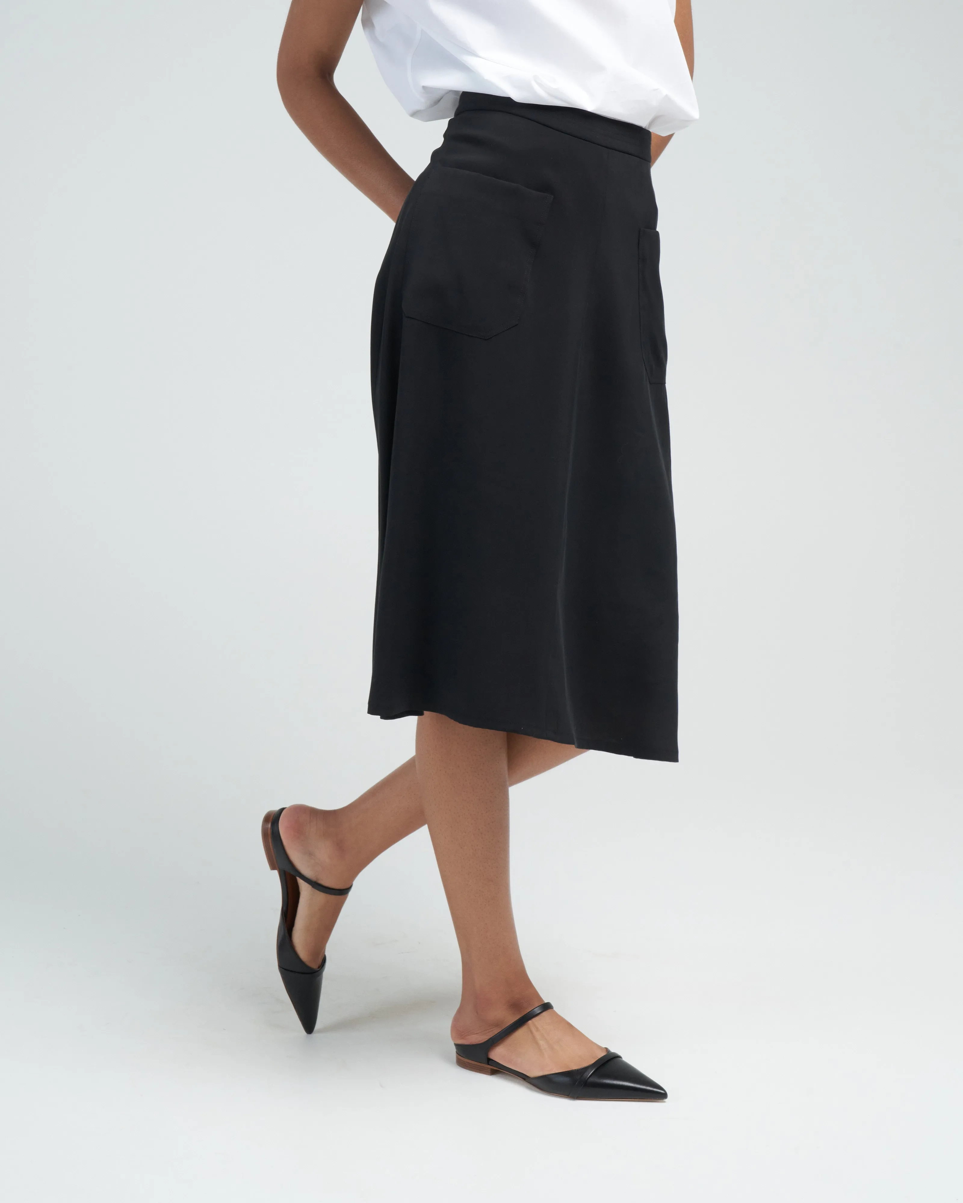 petite jupe novel skirt - black