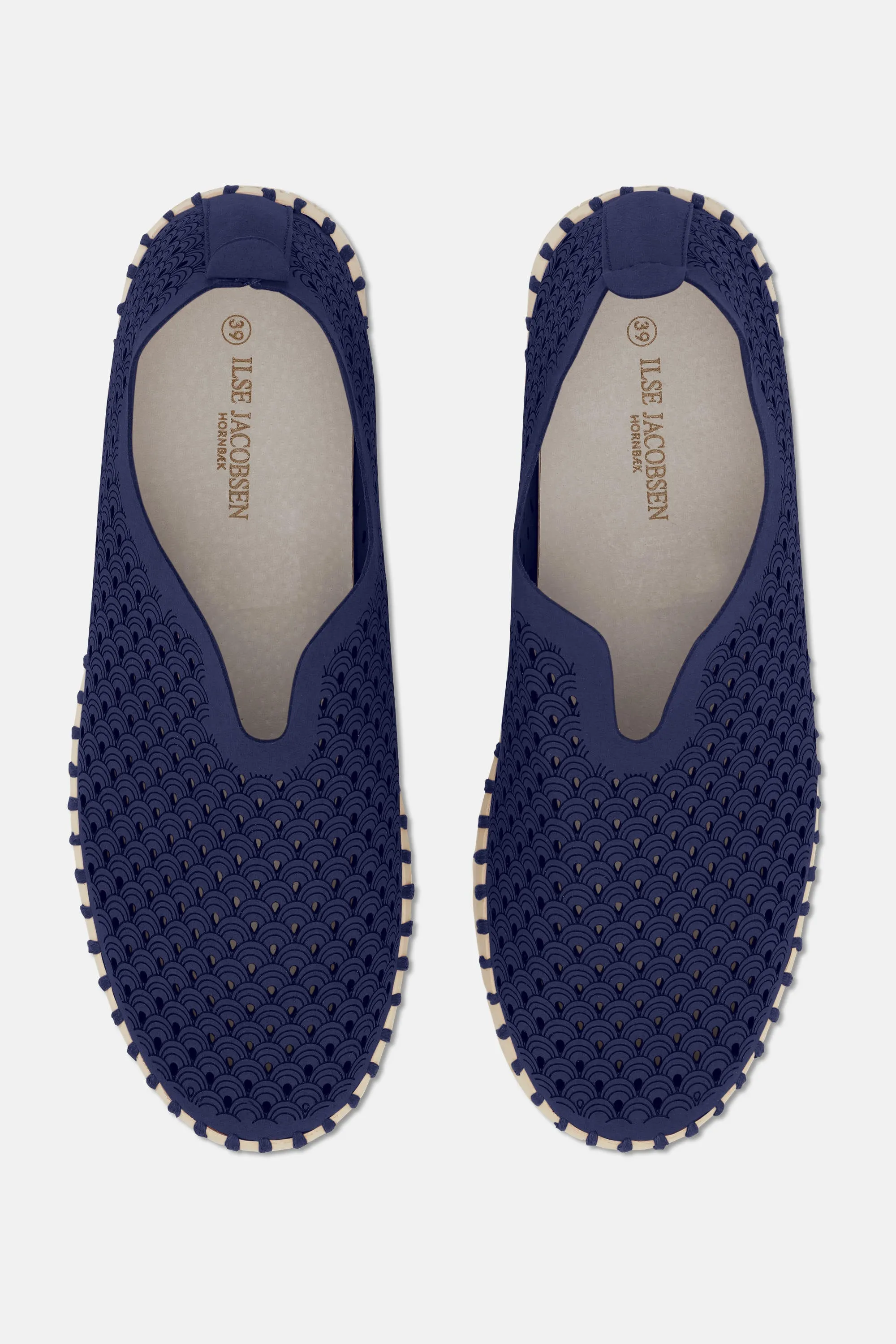 Platform Tulip Skor - Dark Indigo