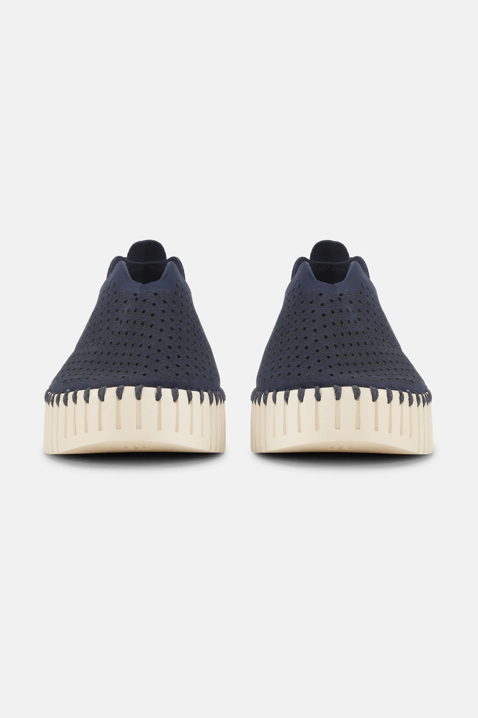 Platform Tulip Skor - Dark Indigo