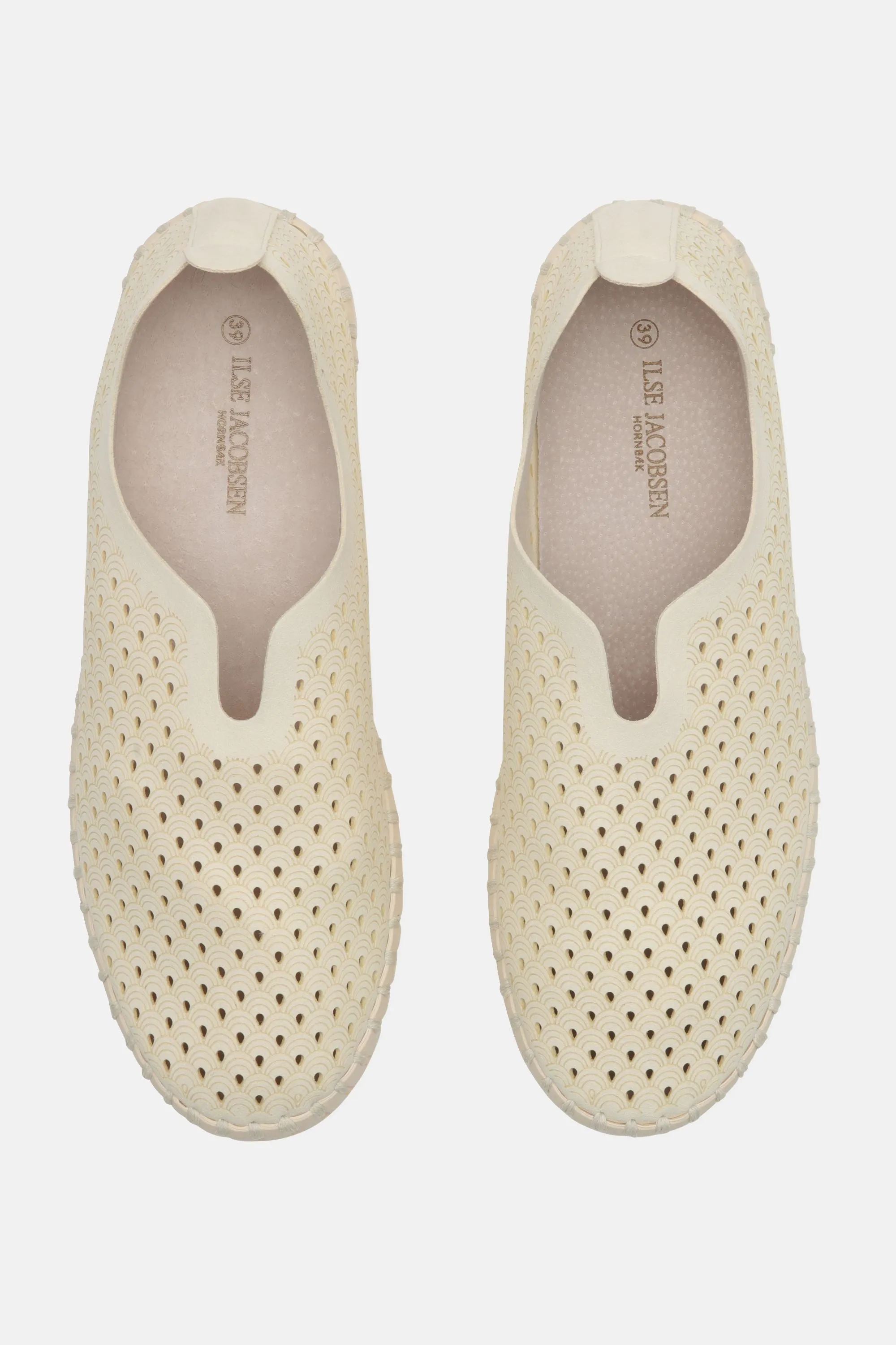 Platform Tulip Skor - Milk Creme