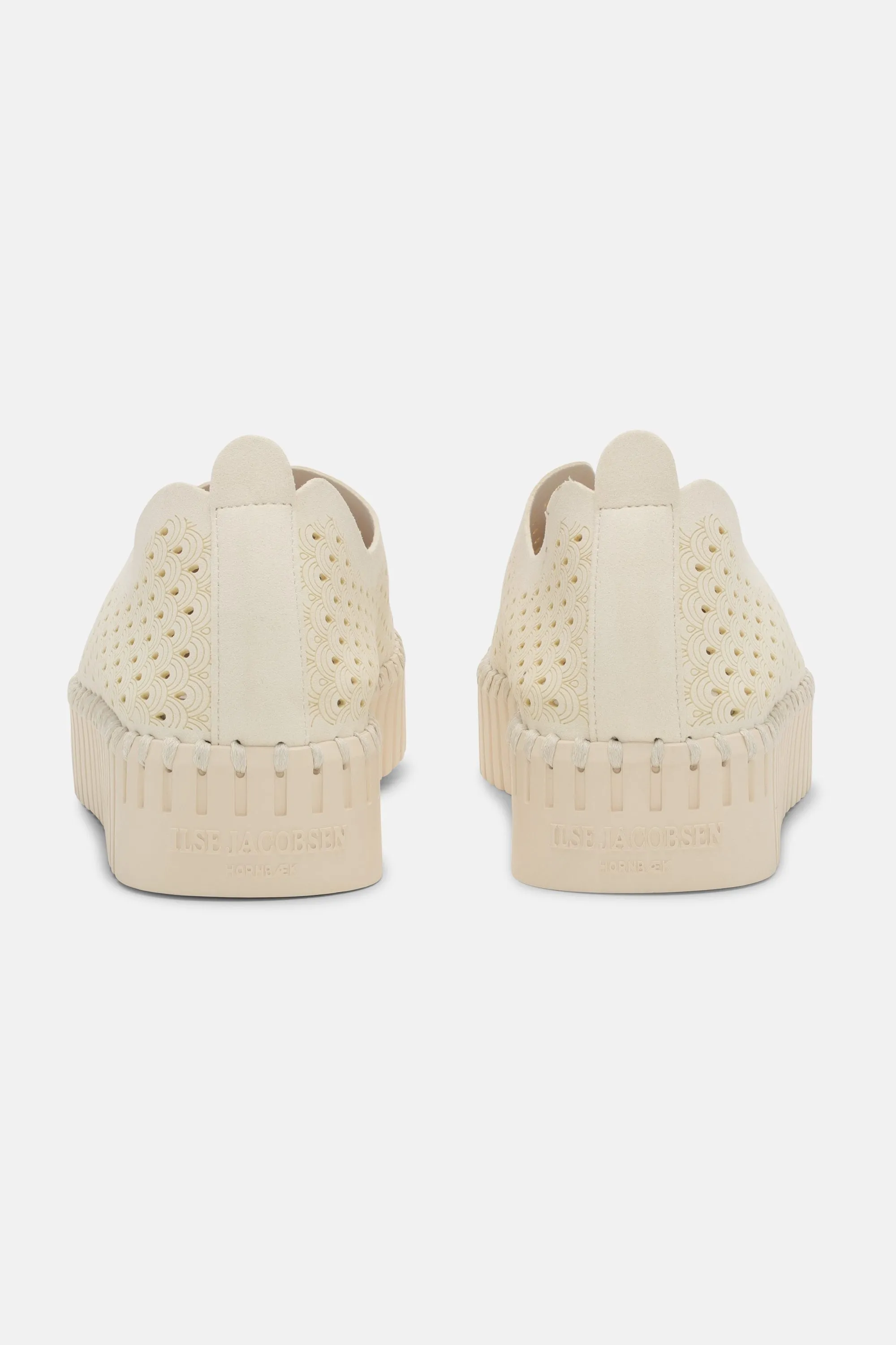 Platform Tulip Skor - Milk Creme