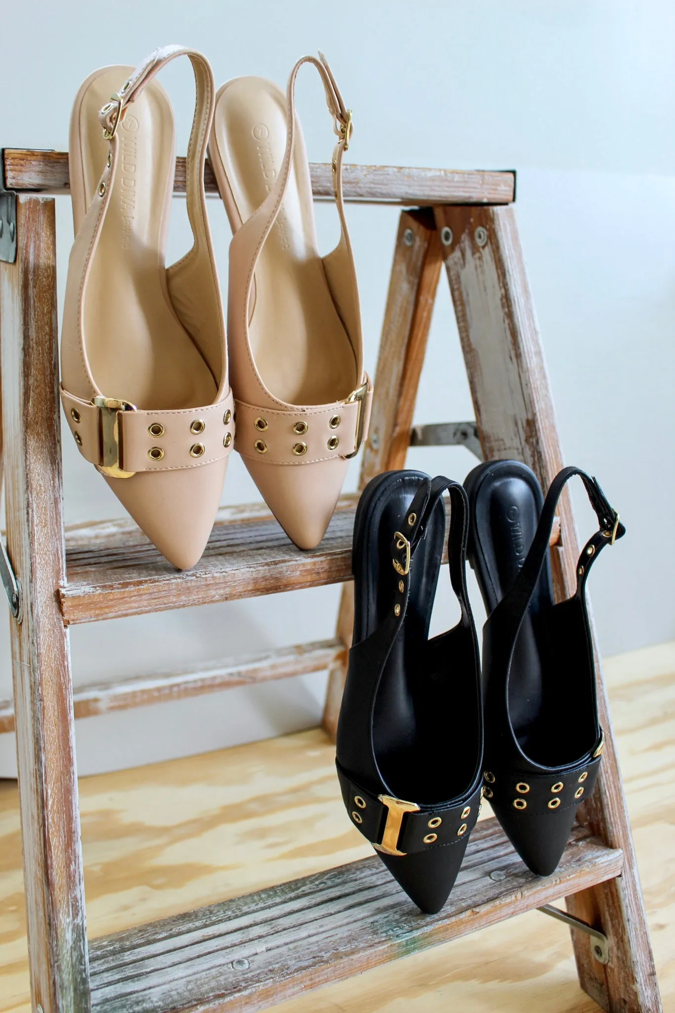 Polished Look Pointed Flat • Blush