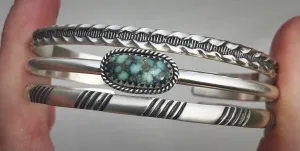 Poseidon Variscite Stacker Set