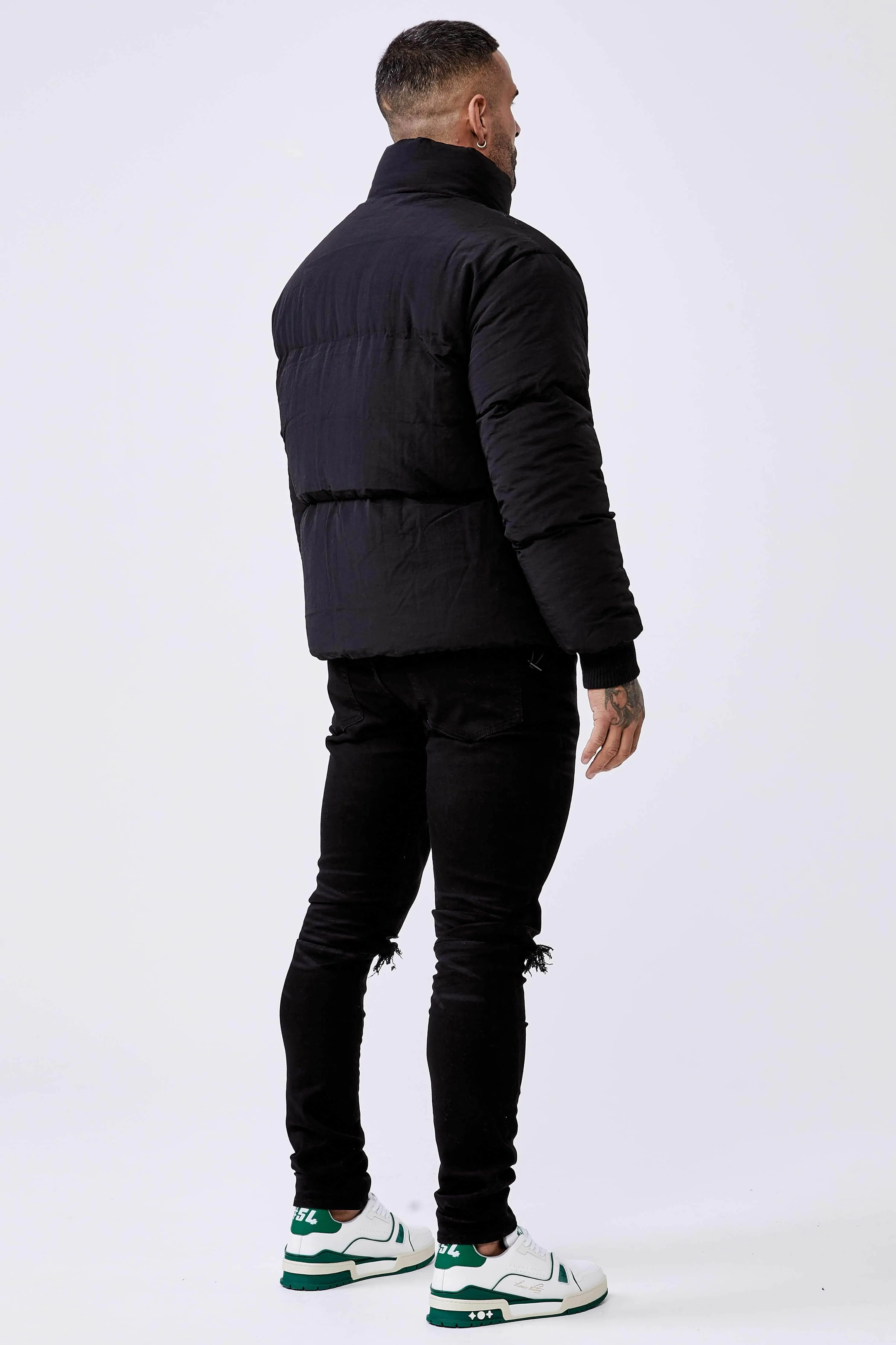 Puffer Jacket - Black