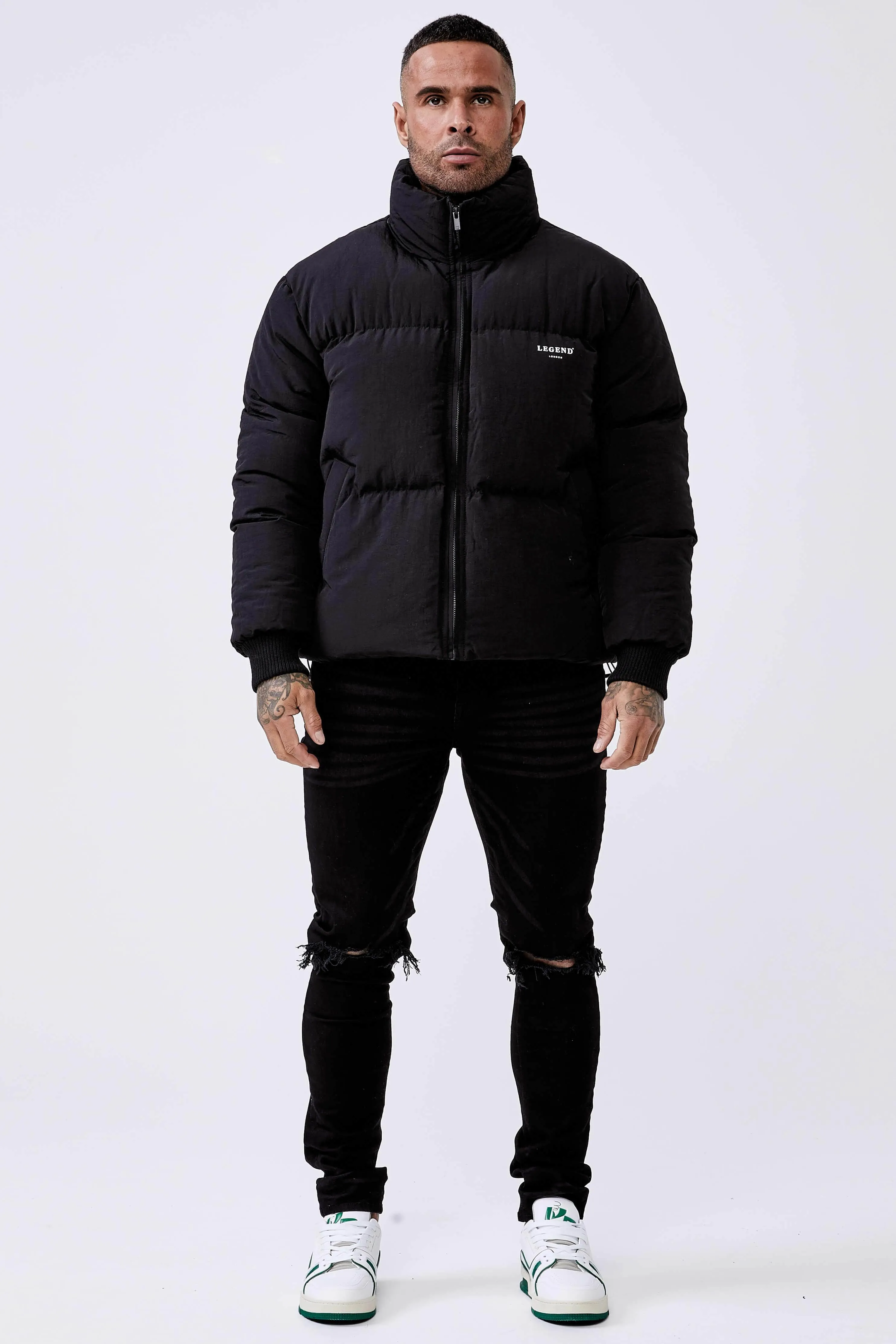 Puffer Jacket - Black