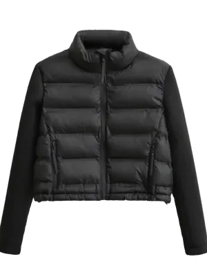 Puffer Zip Pockets Jacket