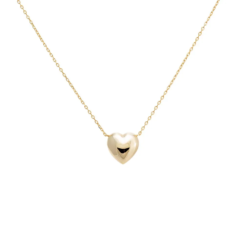 Puffy Heart Necklace