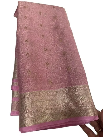 Pure Brocade Mysoore Silk Saree