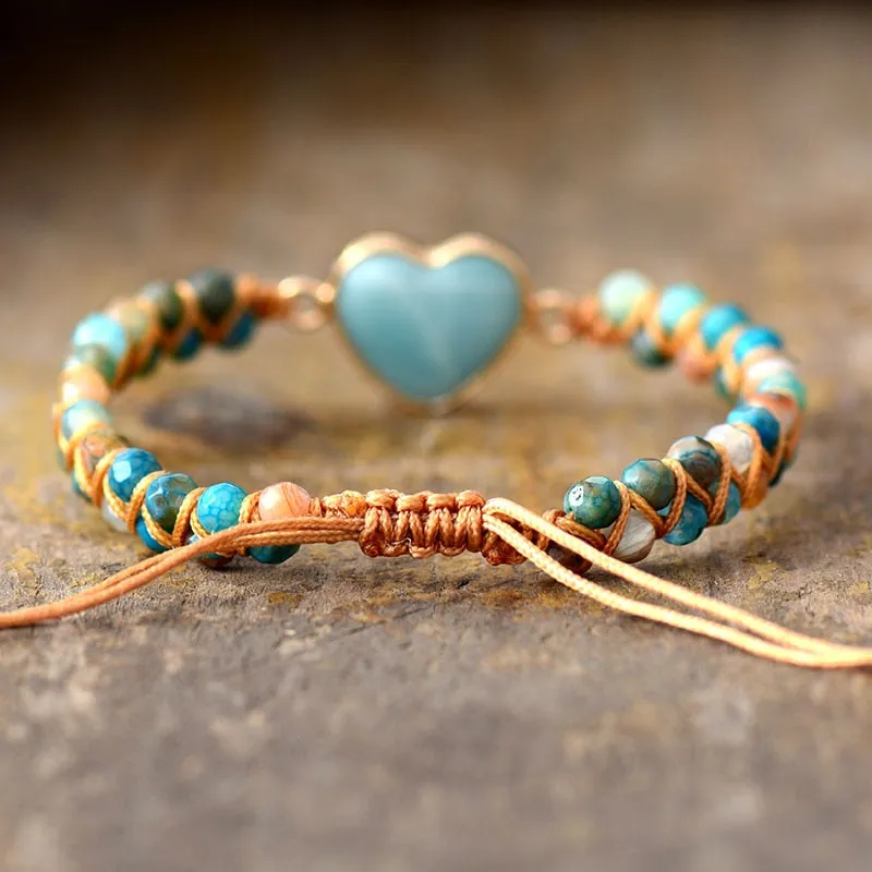 Pure Heart Amazonite Bracelets