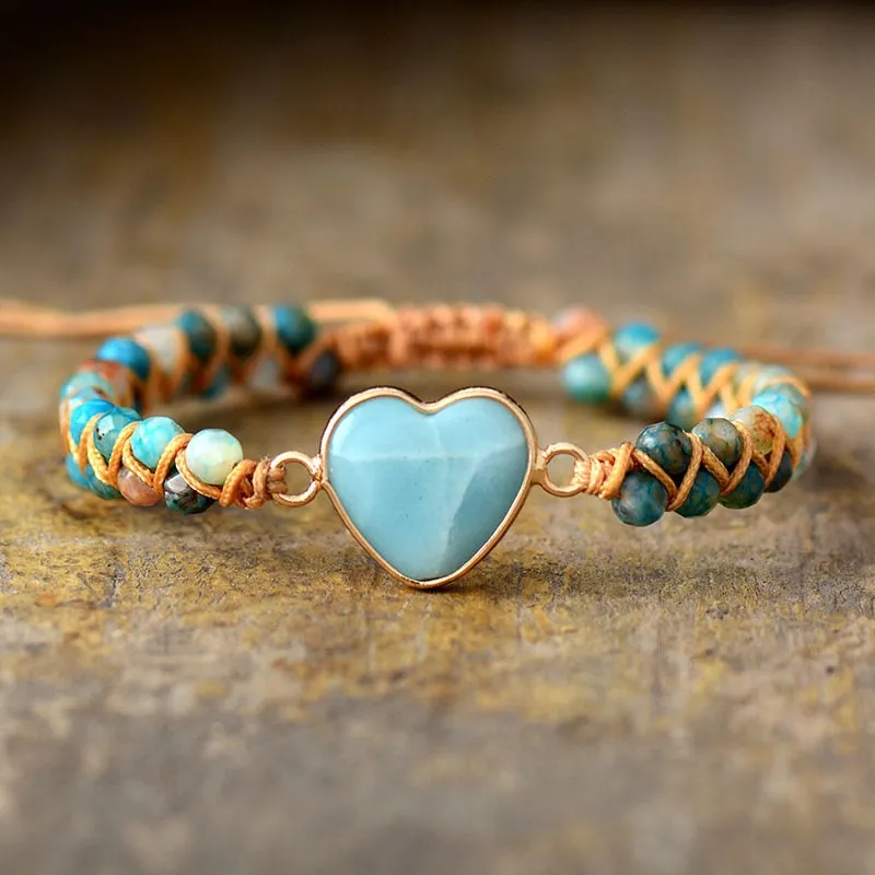 Pure Heart Amazonite Bracelets
