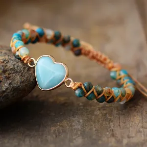 Pure Heart Amazonite Bracelets