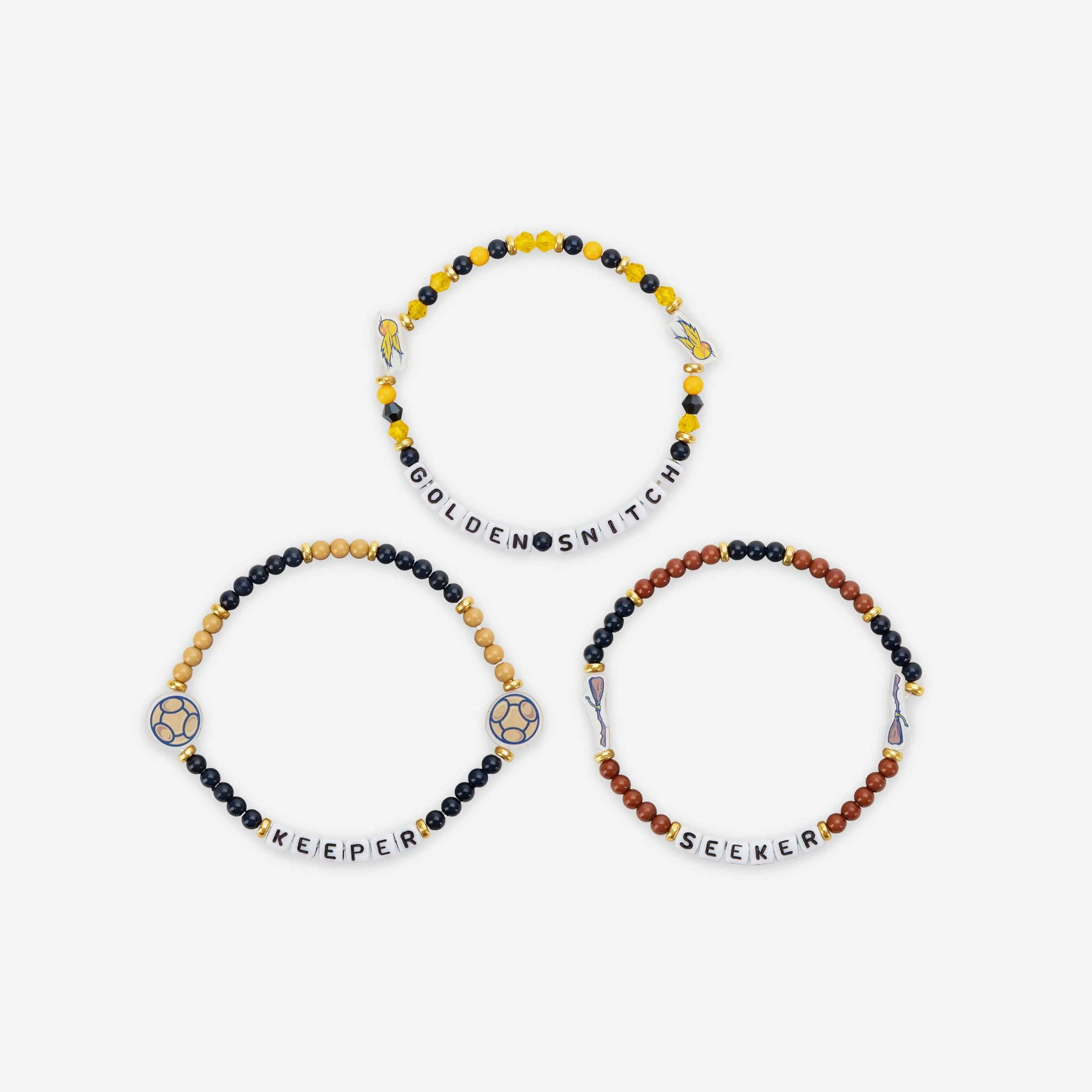 Quidditch Harry Potter 3 Pack Friendship Bracelet
