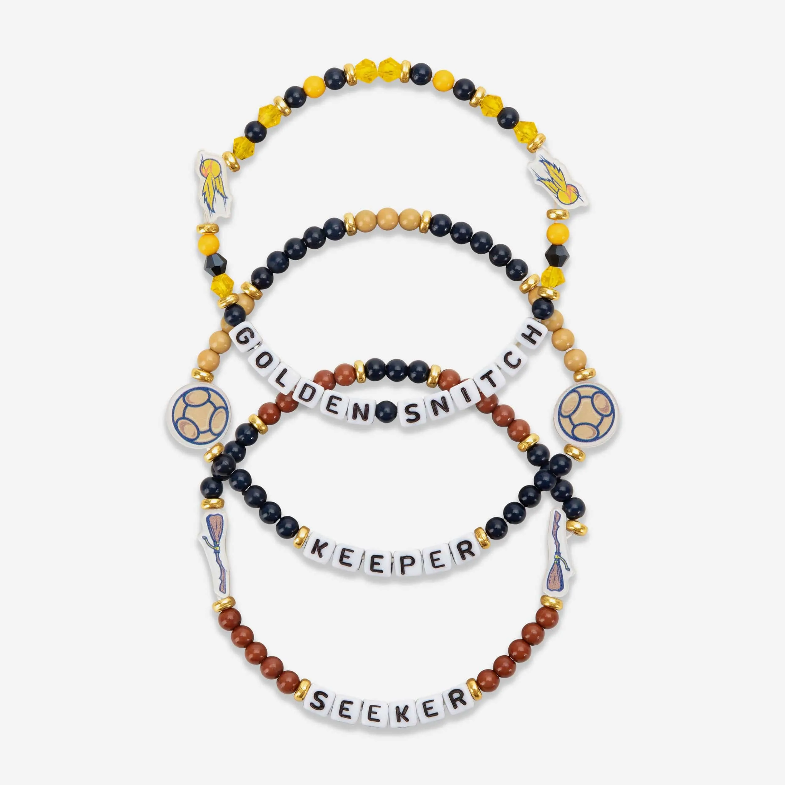 Quidditch Harry Potter 3 Pack Friendship Bracelet