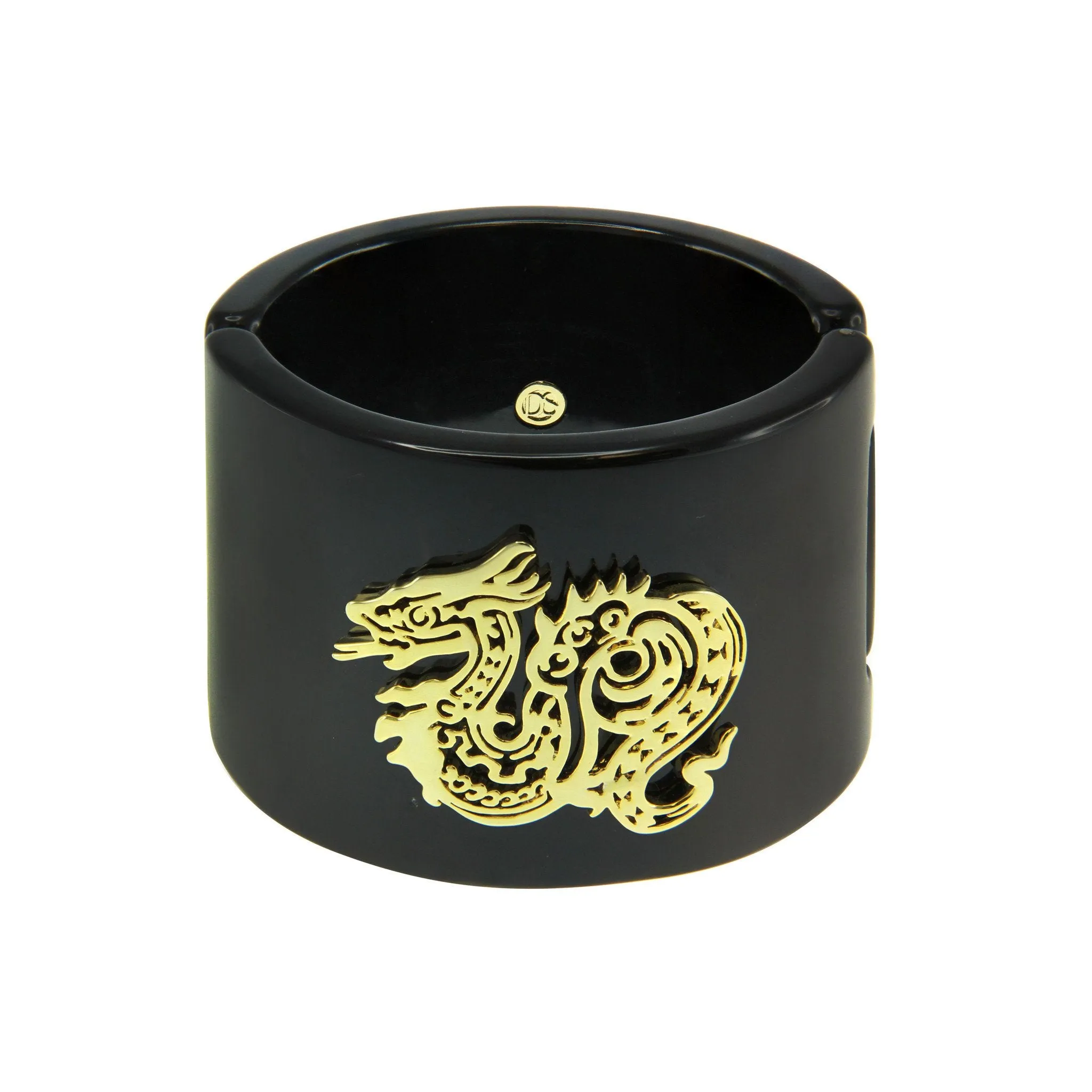 "Animal Instinct" Black Cuff Bracelet