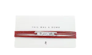 "BE GOOD" TAG WRAP - REBECCA RUSCH COLLABORATION