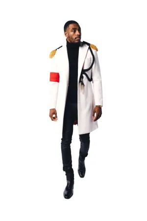 "IMPERIAL" PEACOAT | WHITE