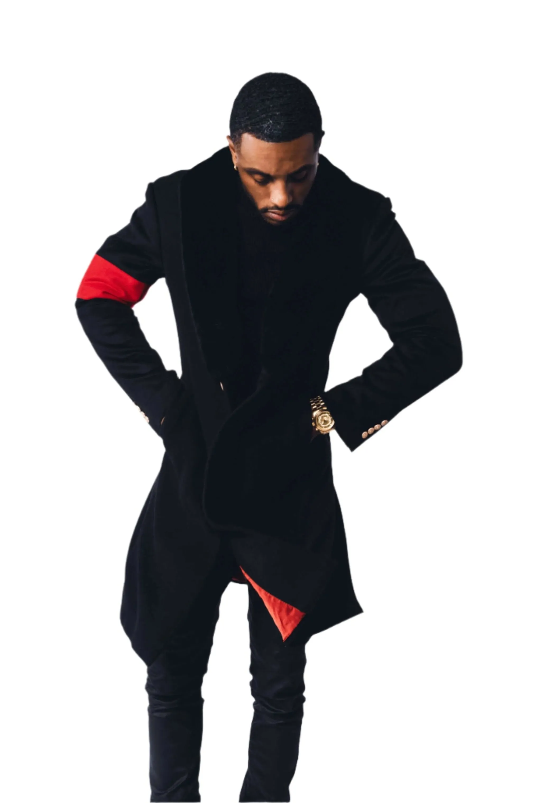 "LINEAGE" PEACOAT | BLACK