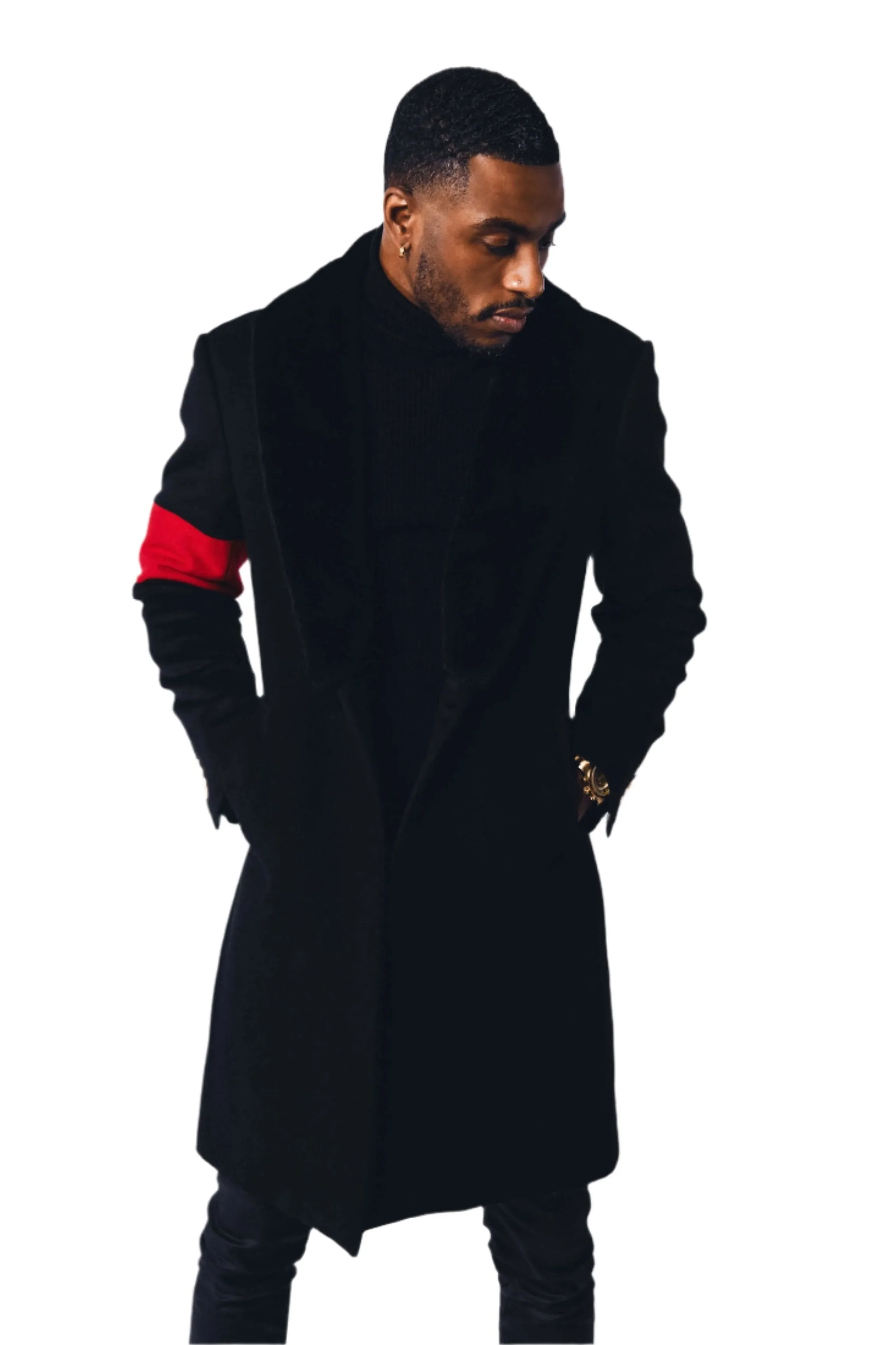 "LINEAGE" PEACOAT | BLACK
