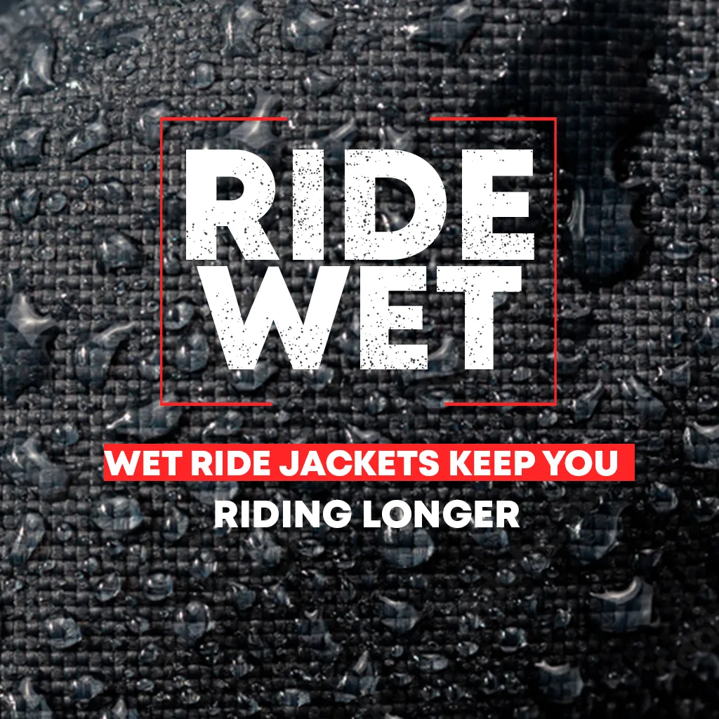 "WET RiDE" Forest Camo Anorak