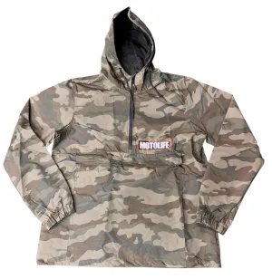 "WET RiDE" Forest Camo Anorak