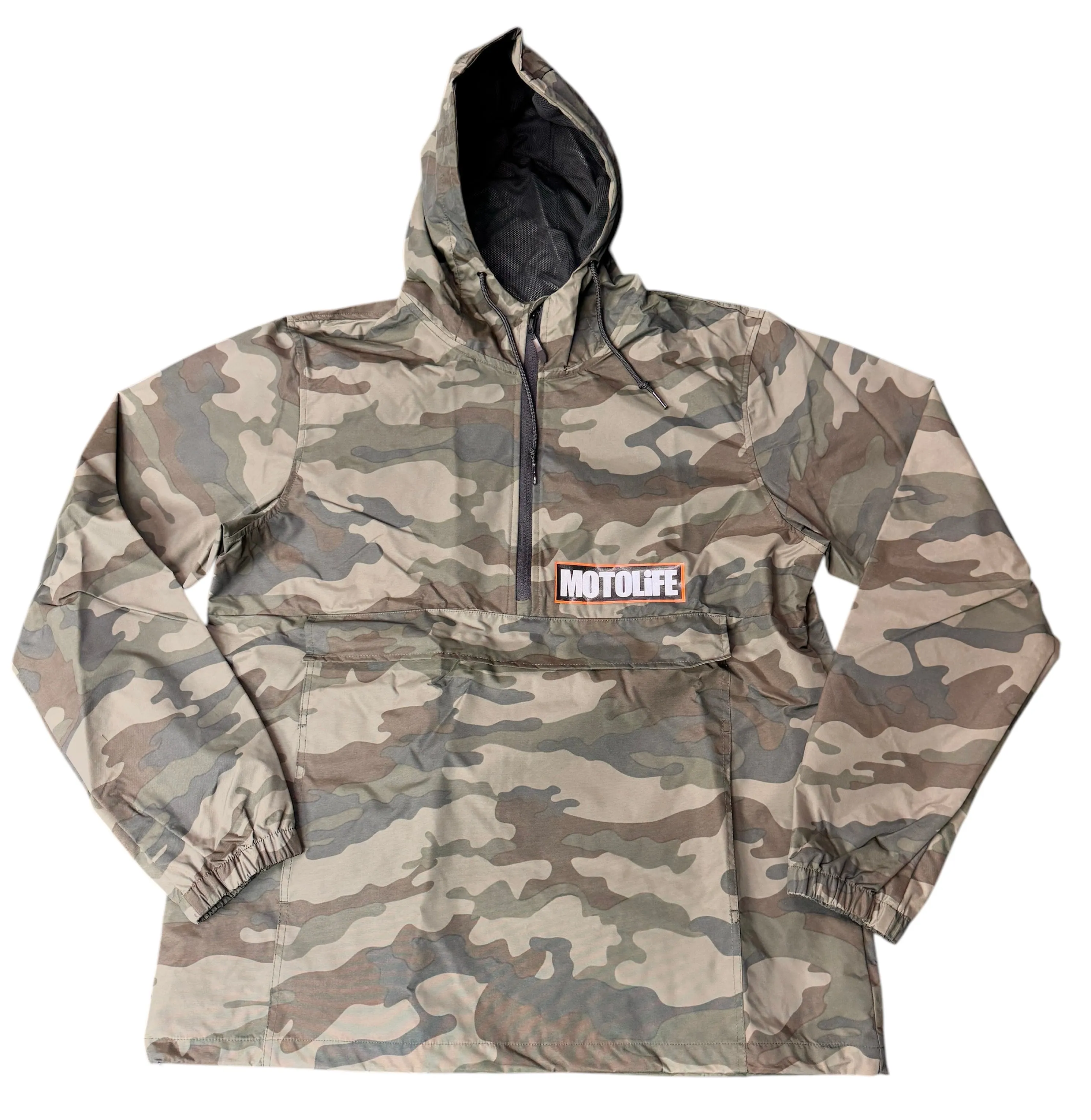 "WET RiDE" Forest Camo Anorak