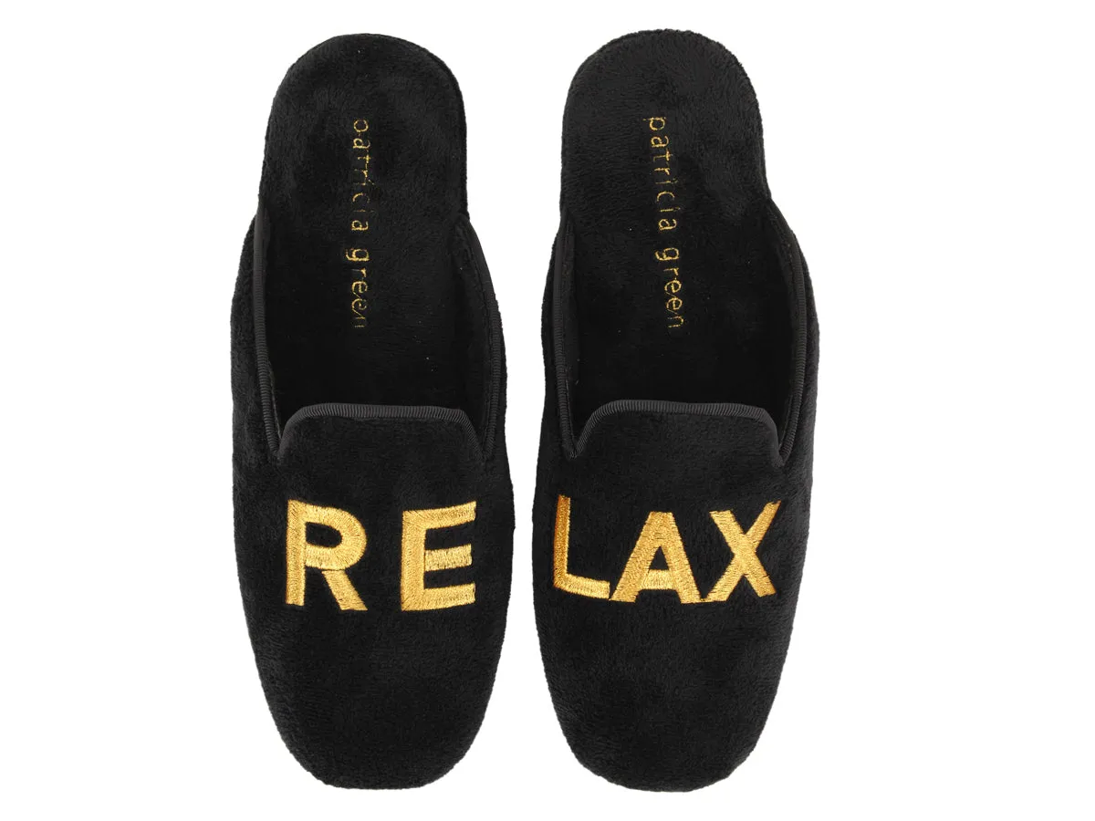 Relax Embroidered Slippers