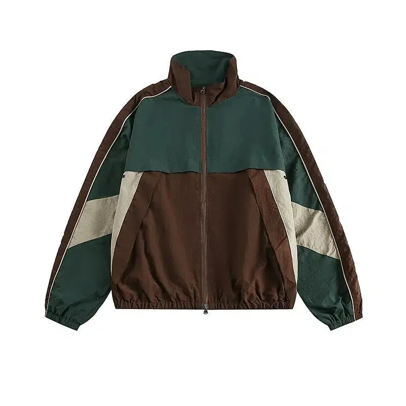 Retro Windbreaker Jacket