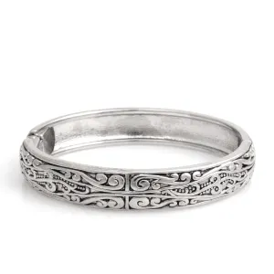 RHODIUM FILIGREE BRACELET #HB2850
