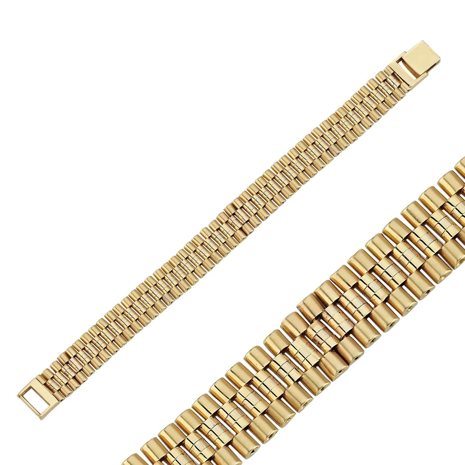 ROLEX BAND GOLD BRACELET