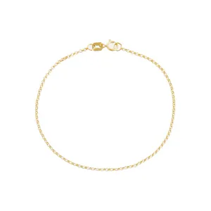 Rolo Chain Bracelet 14K