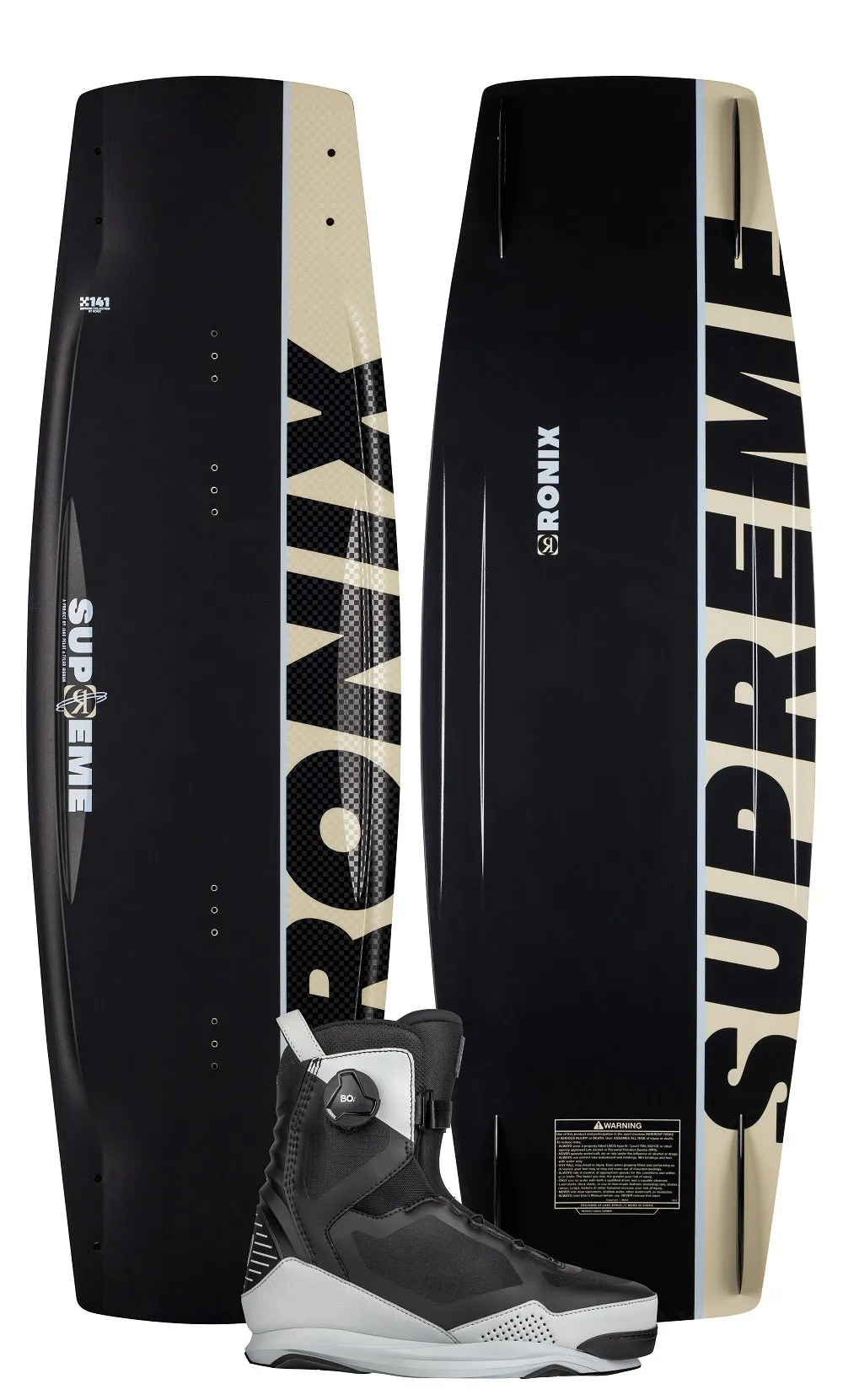 Ronix Supreme Wakeboard w/ Supreme Boa Boots