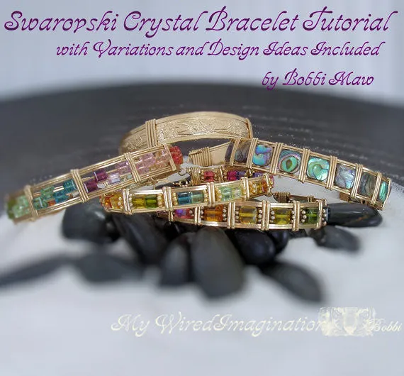 Round and Round, 4 Tutorials Discount Package, Wire Wrap Earrings, Bracelets, and Rings