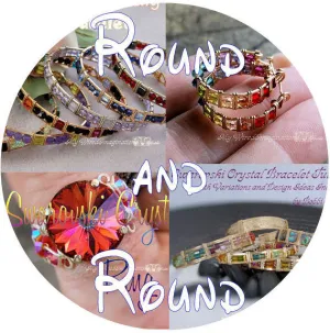 Round and Round, 4 Tutorials Discount Package, Wire Wrap Earrings, Bracelets, and Rings