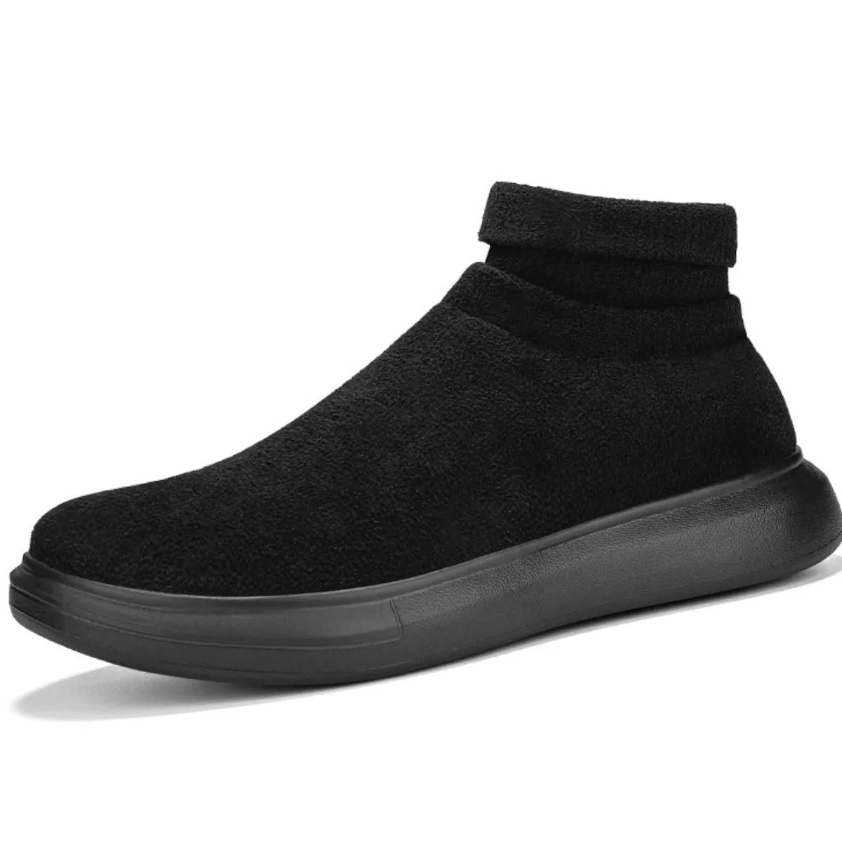 Round Toe Platform Sneakers