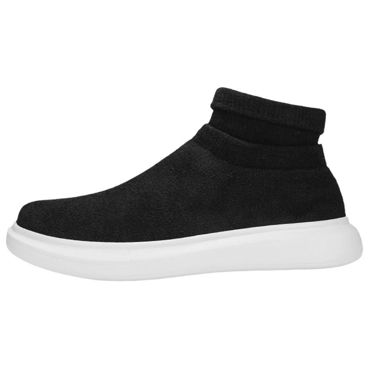 Round Toe Platform Sneakers