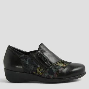 SAGE XF - BLACK-BLACK & PEWTER LEATHER
