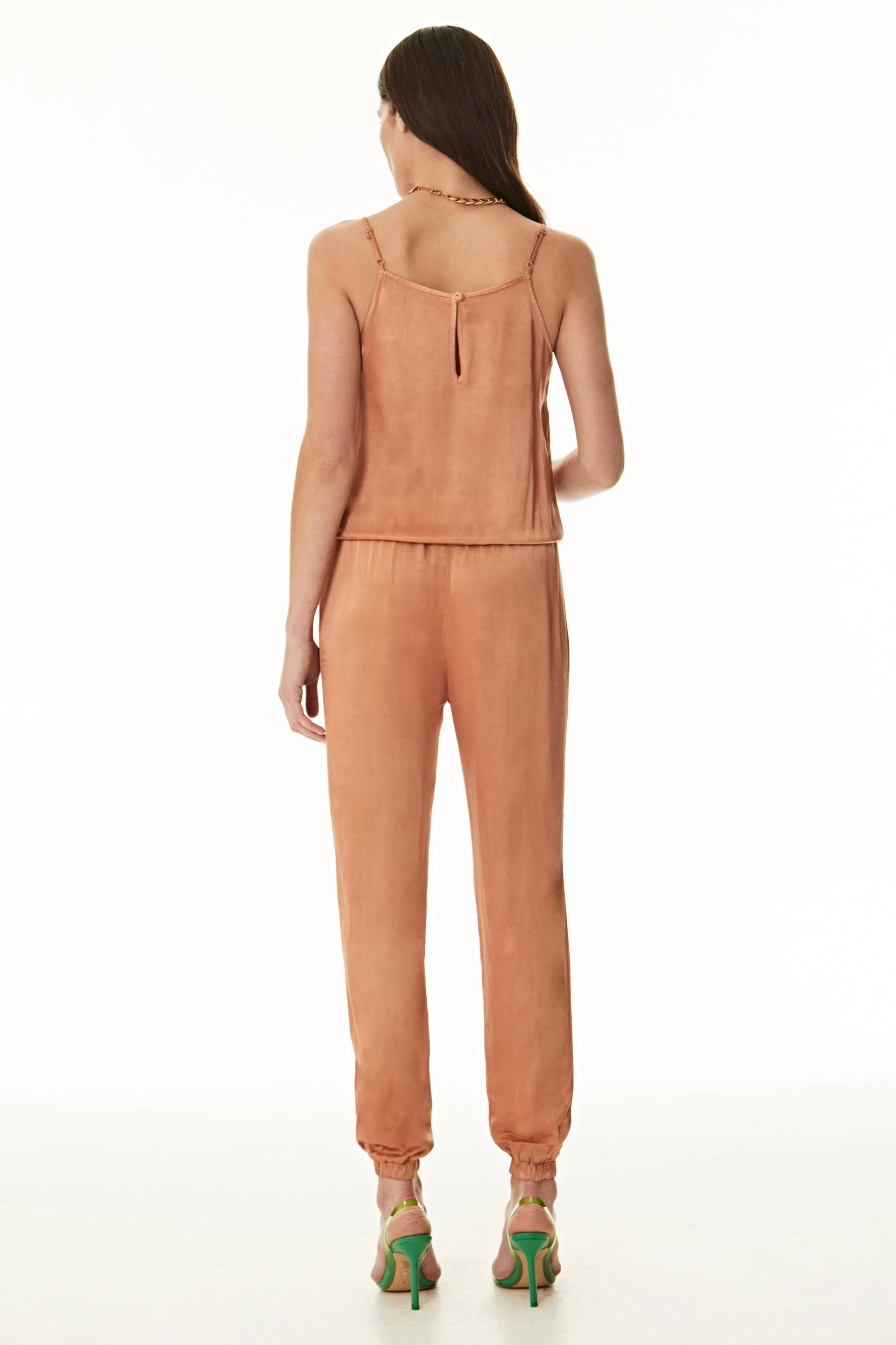Satin Cami Jumpsuit