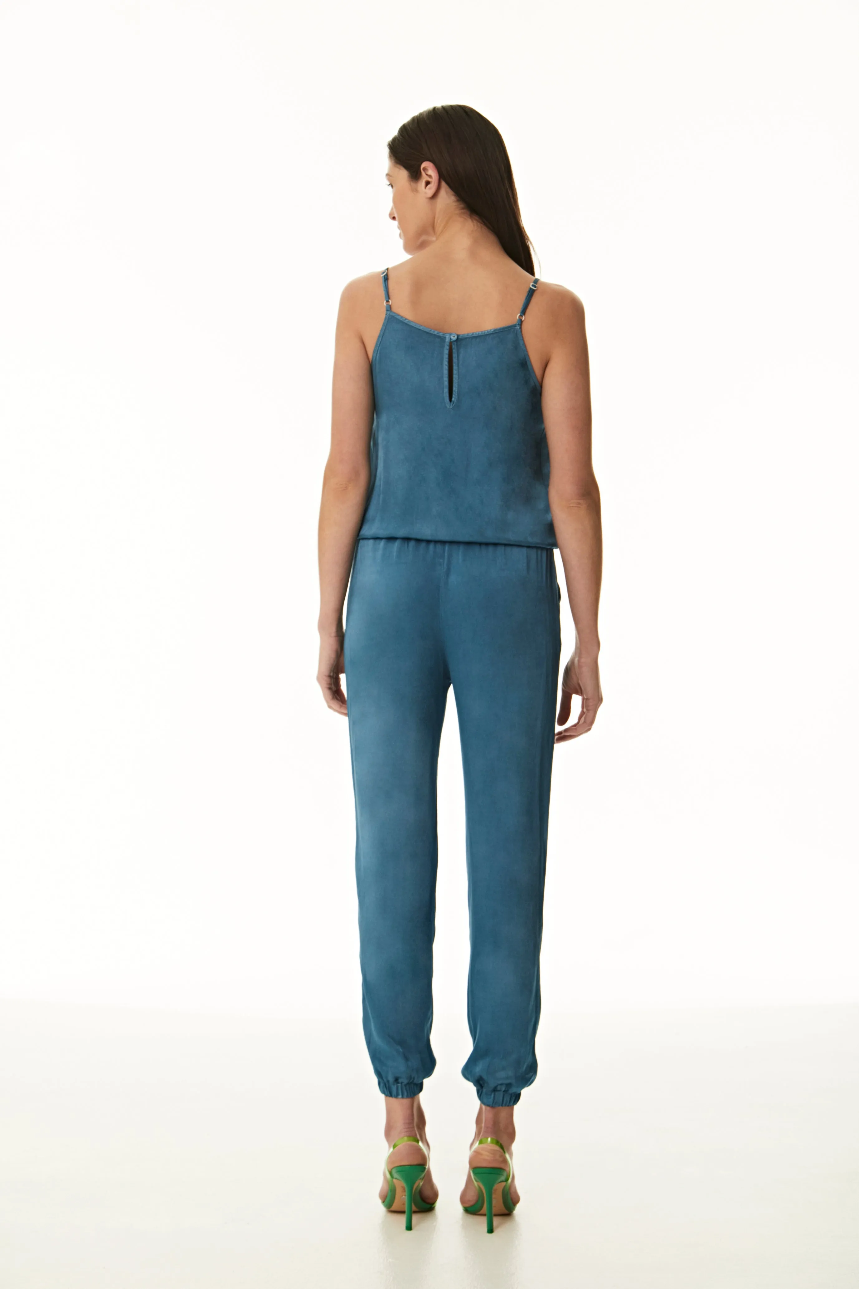 Satin Cami Jumpsuit